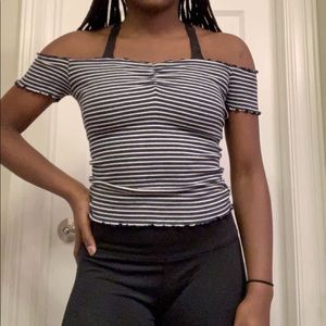 Hollister off the shoulder top